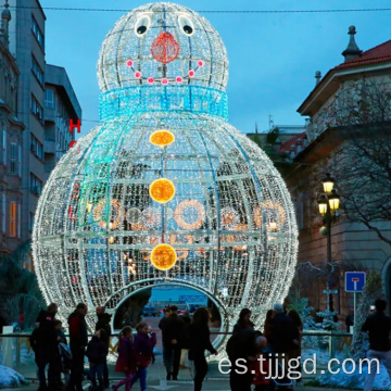 Motivos de luz de la cuerda de Navidad